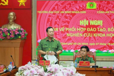 Trường Đại học An ninh nhân dân và Công an thành phố Đồng Nai tăng cường phối hợp trong đào tạo, bồi dưỡng và nghiên cứu khoa học