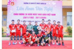 Đoàn thanh niên Trường Đại học ANND giao lưu, chúc mừng Ngày Nhà giáo Việt Nam tại Trường Đại học Trần Đại Nghĩa