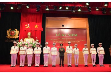 Bộ Công an tôn vinh các Nhà giáo đạt danh hiệu “Giảng viên dạy giỏi”, “Giáo viên dạy giỏi” cấp Bộ năm 2020