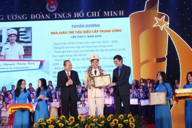 Giảng viên Trường Đại học An ninh nhân dân vinh dự nhận Giải thưởng “Nhà giáo trẻ tiêu biểu cấp Trung ương”