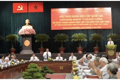 Kỷ niệm 80 năm Ngày Nam Kỳ khởi nghĩa