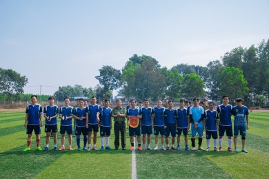 Bế mạc giải bóng đá Mừng Đảng, Mừng Xuân Tân Sửu 2021 tại cơ sở đào tạo Long Thành, Đồng Nai