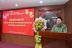 Trường Đại học An ninh nhân dân tổ chức gặp mặt lãnh đạo, cán bộ, giáo viên, công nhân viên hưu trí nhân dịp Tết Nguyên đán Tân Sửu năm 2021