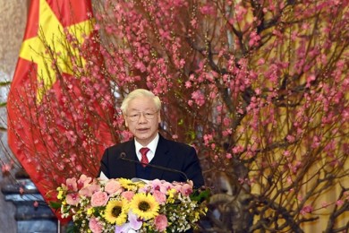 Tổng Bí thư, Chủ tịch nước Nguyễn Phú Trọng chúc Tết các đồng chí lãnh đạo, nguyên lãnh đạo Đảng, Nhà nước