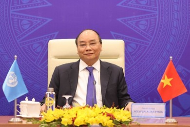 Thủ tướng tham dự phiên Thảo luận mở Cấp cao trực tuyến của Hội đồng Bảo an LHQ