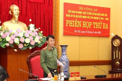 Quyết liệt triển khai các mặt công tác bảo đảm an ninh, an toàn bầu cử đại biểu Quốc hội
