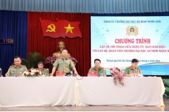 Tháng Thanh niên năm 2021 của Tuổi trẻ Trường Đại học An ninh nhân dân