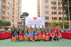 Khai mạc Giải Bóng chuyền truyền thống Trường Đại học An ninh nhân dân năm học 2020 – 2021 và giao lưu với đội tuyển bóng chuyền Trường Đại học Cảnh sát nhân dân