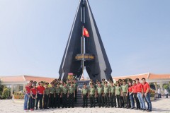 Đảng uỷ Trường Đại học An ninh nhân dân tổ chức Về nguồn và tổ chức các hoạt động thiện nguyện, an sinh xã hội huyện Cần Giờ, Thành phố Hồ Chí Minh