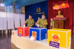 Ngày hội non sông tràn đầy khí thế tại Trường Đại học An ninh nhân dân