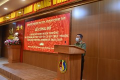 Lễ công bố các quyết định khen thưởng và chỉ định bí thư cấp ủy cơ sở trực thuộc Đảng bộ Trường Đại học An ninh nhân dân, nhiệm kỳ 2020 - 2025