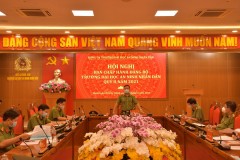 Hội nghị Ban Chấp hành Đảng bộ Trường Đại học An ninh nhân dân khóa XV, quý II năm 2021