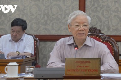 Tổng Bí thư: Tuyệt đối không lơ là, chủ quan trong công tác phòng, chống dịch COVID-19