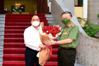Khai mạc trọng thể Hội nghị sơ kết công tác công an 6 tháng đầu năm 2021