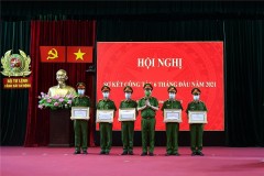 Bộ Tư lệnh Cảnh sát cơ động sơ kết công tác 6 tháng đầu năm 2021
