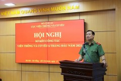 Bảo đảm thông tin liên lạc chính xác, kịp thời trong mọi tình huống phục vụ công tác chỉ huy, chỉ đạo trong Công an nhân dân