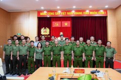 Họp bàn kế hoạch tổ chức các hoạt động kỷ niệm 60 năm Ngày truyền thống lực lượng Cảnh sát nhân dân