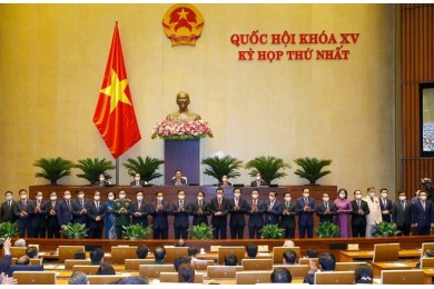 Chính phủ nhiệm kỳ 2021 - 2026 ra mắt Quốc hội