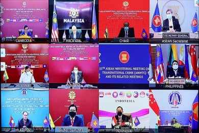 ASEAN cam kết tăng cường hợp tác đấu tranh phòng, chống tội phạm xuyên quốc gia