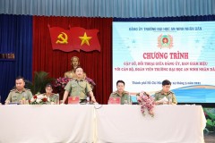 Đoàn Thanh niên Trường Đại học An ninh nhân dân vinh dự được Trung ương Đoàn tặng Cờ thi đua Đơn vị xuất sắc năm học 2020 - 2021