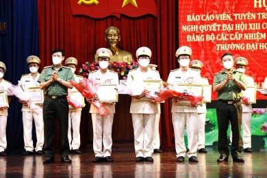 Đảng ủy Trường Đại học An ninh nhân dân tổ chức phần thi Thuyết trình, chung kết xếp hạng Hội thi Báo cáo viên, Tuyên truyền viên giỏi tuyên truyền Nghị quyết Đại hội XIII của Đảng và nghị quyết đại hội đảng bộ các cấp nhiệm kỳ 2020 - 2025