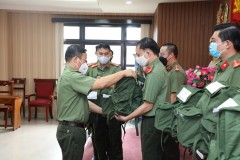 Trường Đại học An ninh nhân dân tổ chức công bố quyết định  bổ nhiệm chức danh giảng dạy và xuất quân tăng cường cán bộ, giảng viên về công tác tại công an xã biên giới