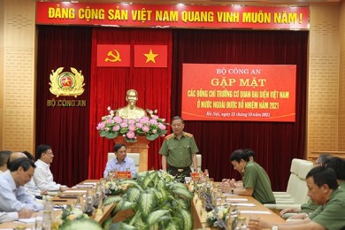 Bộ Công an gặp mặt các đồng chí Trưởng Cơ quan đại diện Việt Nam ở nước ngoài