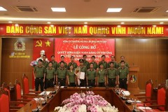 Đảng ủy Trường Đại học An ninh nhân dân tổ chức Lễ Công bố quyết định kiện toàn Đảng ủy Trường khóa XV, nhiệm kỳ 2020 - 2025