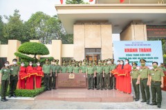 Khánh thành Công trình Biển hiệu Trường Đại học An ninh nhân dân
