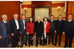 Tổng Bí thư Nguyễn Phú Trọng: Không để lơ là công việc sau Tết