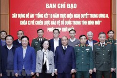 Tích cực chuẩn bị tổng kết 10 năm thực hiện Chiến lược bảo vệ Tổ quốc trong tình hình mới