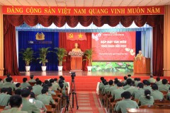 Trường Đại học An ninh nhân dân khí thế, vững bước, quyết tâm hoàn thành xuất sắc nhiệm vụ trong năm Nhâm Dần 2022