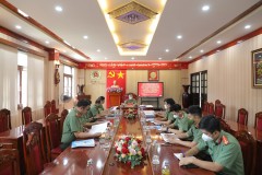 Ban Thường vụ Đảng ủy, Ban Giám hiệu kiểm tra công tác chuẩn bị tổ chức Đại hội Đoàn TNCS Hồ Chí Minh Trường Đại học An ninh nhân dân lần thứ XVIII, nhiệm kỳ 2022 – 2024