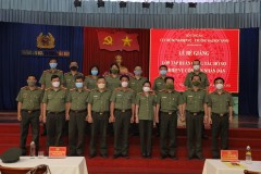 Tổ chức Lễ bế giảng Lớp tập huấn công tác hồ sơ nghiệp vụ tại Trường Đại học An ninh nhân dân