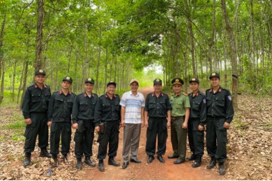 Khoa Quân sự, võ thuật, thể dục thể thao tổ chức khảo sát phục vụ công tác huấn luyện quân sự, võ thuật tại Cơ sở 2 của Nhà trường