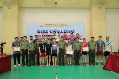 Lễ Bế mạc Giải cầu lông chào mừng Tháng Thanh niên năm 2022 và mừng thành công Đại hội Đoàn trường Đại học An ninh nhân dân, nhiệm kỳ 2022 - 2024