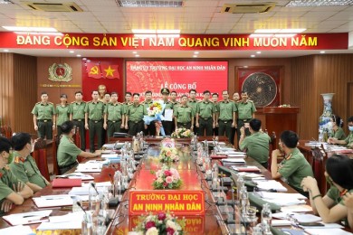 Giải pháp nâng cao chất lượng công tác xây dựng đội ngũ cán bộ kiểm tra đảng các cấp trong Đảng bộ Trường Đại học An ninh nhân dân