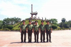 Trường Đại học An ninh nhân dân tổ chức về nguồn tại tỉnh Quảng Trị