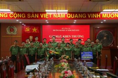 Trường Đại học An ninh nhân dân tổ chức gặp mặt, chúc mừng Đội tuyển Cầu lông tham gia thi đấu, đạt thành tích cao trong Hội thao lực lượng Công an nhân dân năm 2022