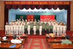 Trường Đại học An ninh nhân dân tổ chức Lễ công bố và trao các quyết định về công tác cán bộ thuộc thẩm quyền của Hiệu trưởng
