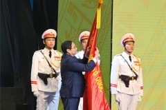 Lực lượng Cảnh sát nhân dân Việt Nam tự hào với truyền thống 60 năm xây dựng, chiến đấu và trưởng thành