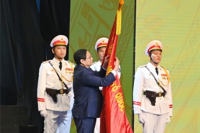 Lực lượng Cảnh sát nhân dân Việt Nam tự hào với truyền thống 60 năm xây dựng, chiến đấu và trưởng thành