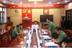 Hội đồng Thi đua khen thưởng Trường Đại học An ninh nhân dân họp tổng kết phong trào thi đua năm học 2021 - 2022