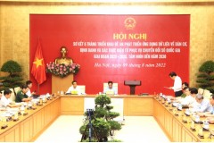 Thủ tướng Chính phủ chủ trì Hội nghị trực tuyến Sơ kết 6 tháng Đề án 06