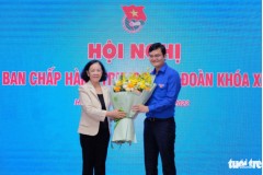 Anh Bùi Quang Huy được bầu làm bí thư thứ nhất Trung ương Đoàn
