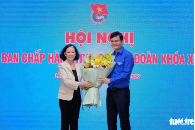 Anh Bùi Quang Huy được bầu làm bí thư thứ nhất Trung ương Đoàn
