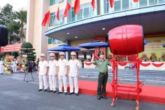 Trường Đại học An ninh nhân dân tổ chức Lễ Khai giảng và ra quân huấn luyện đơn vị dự bị chiến đấu năm học 2022 - 2023   
