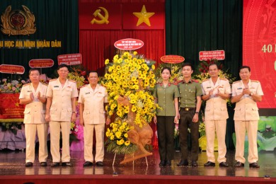 Trường Đại học An ninh nhân dân tổ chức Lễ Kỷ niệm 40 năm Ngày Nhà giáo Việt Nam (20/11/1982 - 20/11/2022)