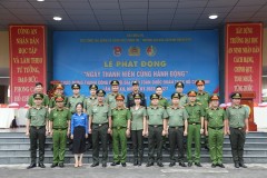 Lễ phát động “Ngày thanh niên cùng hành động” chào mừng thành công Đại hội đại biểu toàn quốc Đoàn TNCS Hồ Chí Minh lần thứ XII, nhiệm kỳ 2022-2027 tại Trường Đại học An ninh nhân dân