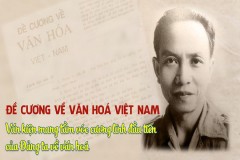 Đề cương về văn hóa Việt Nam - Văn kiện mang tầm vóc cương lĩnh đầu tiên của Đảng ta về văn hóa